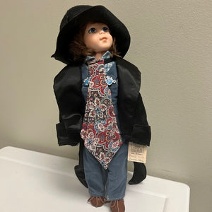 Robin Woods Vintage Doll David Visits Grandpa's Attic 1990