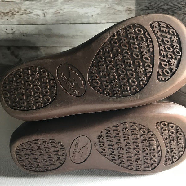 Rocketdog Brown Boots Lined Suede Fur Lined Boots Size 5.5 Medium