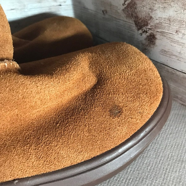 Rocketdog Brown Boots Lined Suede Fur Lined Boots Size 5.5 Medium