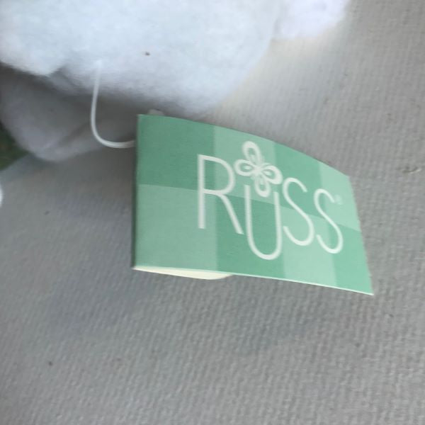 Russ Easter Rabbit Frog Stuffed Animal Country Folks Collectible Frobbit