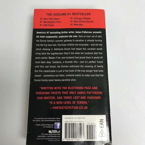 Sail Paperback Book By James Patterson And Howard Roughan