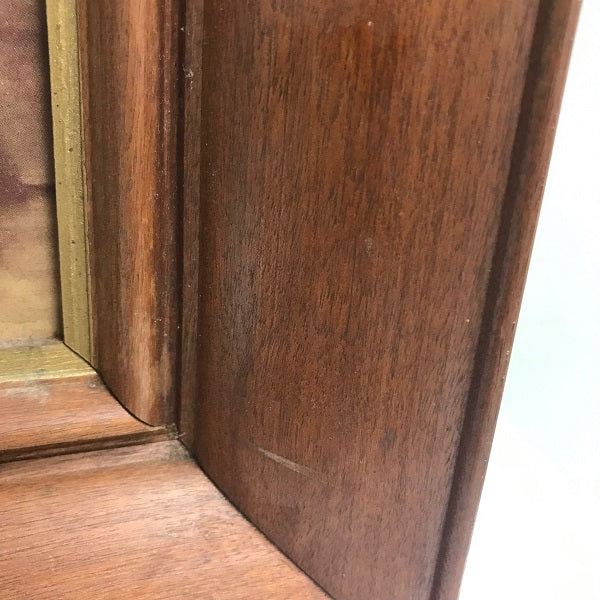 Still Life Framed Art Print Feather Pen Books Vase Scene Signed