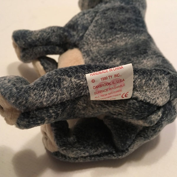 TY Beanie Baby Eucalyptus Koala Bear 1999