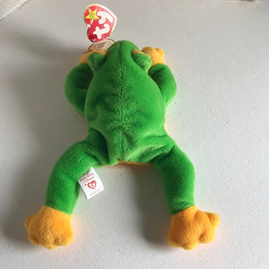 TY Beanie Baby Smoochy the Frog  Collectible Plush 1997