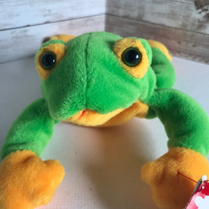 TY Beanie Baby Smoochy the Frog  Collectible Plush 1997