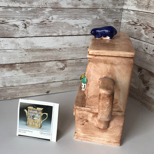 Teapot Welsh Dresser Swineside Pottery Collectible