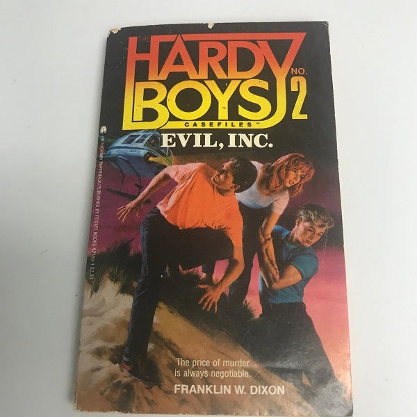 The Hardy Boys No 2 Evil Inc By Franklin W Dixon First Archway 1987