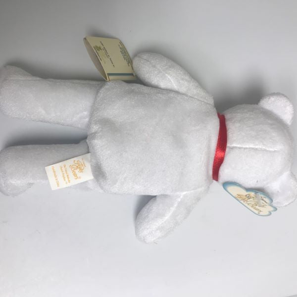 The Original Holy Bear United Methodist Church White Bear Red Ribbon Bow 