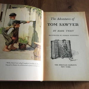  Tom Sawyer Mark Twain Illustrated By Norman Rockwell 1936 