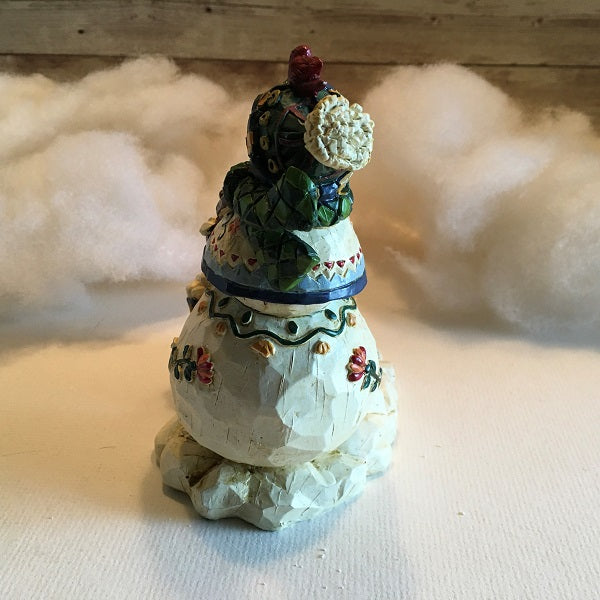 Snowman Family Christmas Decoration Figurine