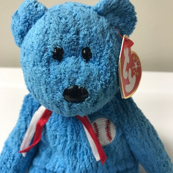 Ty Beanie Baby Addison the Baseball Bear 2001