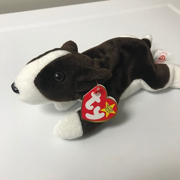 Ty Beanie Baby Bruno the Dog 1997