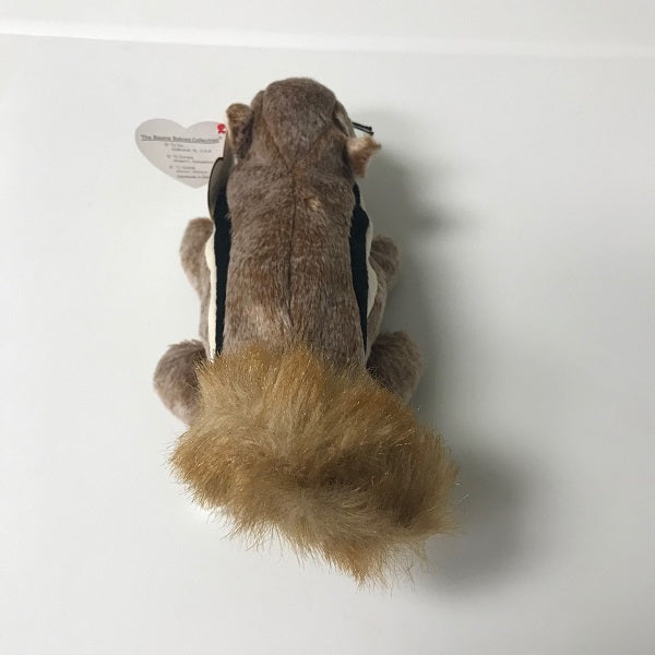 Ty Beanie Baby Chipper the Chipmunk Plush Toy back view