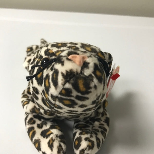 Ty Beanie Baby Freckles Leopard 1996 Style 4066 Plush Retired