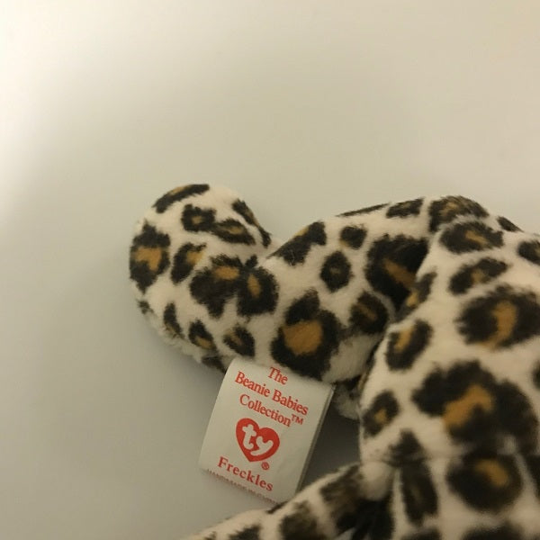 Ty Beanie Baby Freckles Leopard 1996 Style 4066 Plush Retired