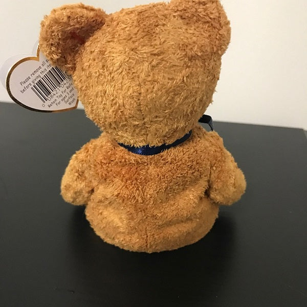 Ty Beanie Baby Fuzz the Bear 1998