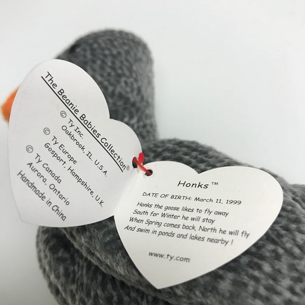 Ty Beanie Baby Honks the Goose 1999