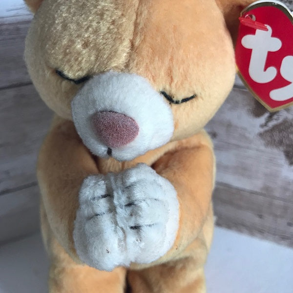 Ty Beanie Baby Hope Bear Praying Bear 1998