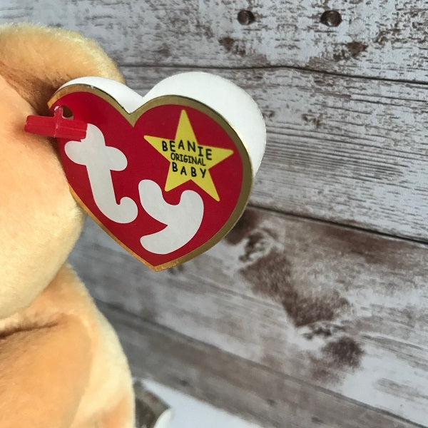 Ty Beanie Baby Hope Bear Praying Bear 1998 Chickenmash Farm