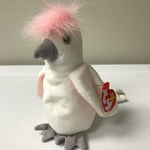 Ty Beanie Baby Kuku the Cockatoo Bird