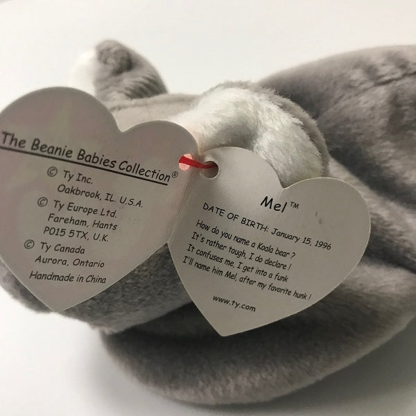 Ty Beanie Baby Mel the Koala Bear hang tag