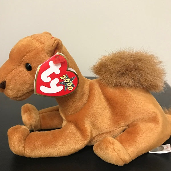 Ty Beanie Baby Niles Camel 2000 Brown Plush Retired with Tag