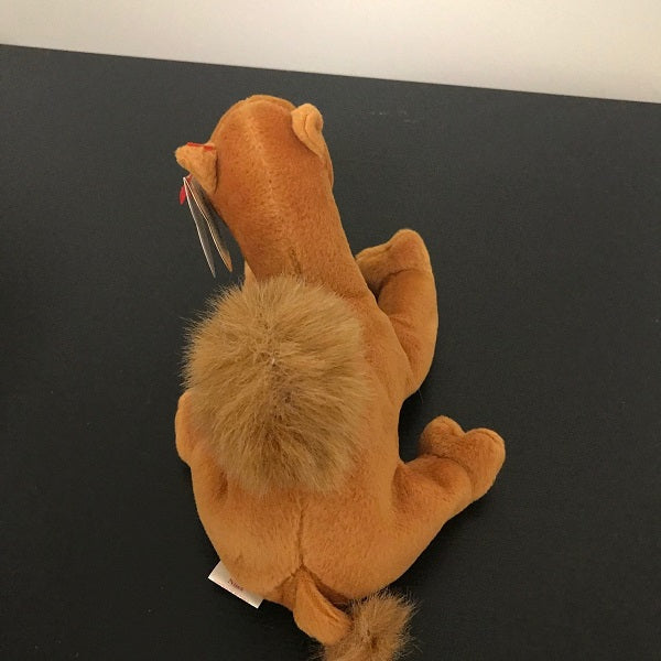 Ty Beanie Baby Niles Camel 2000 Brown Plush Retired with Tag