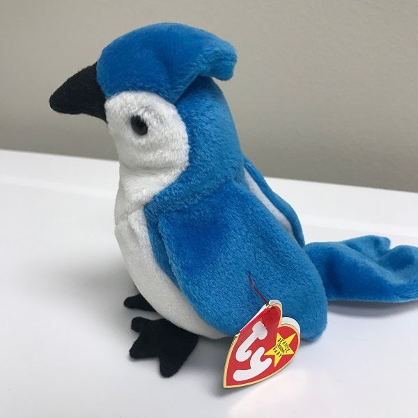 Ty Beanie Baby Rocket the Blue Jay 1997