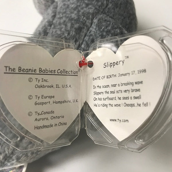 Slippery the seal beanie baby sales