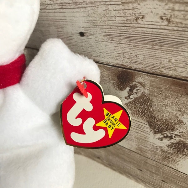 Misspelled beanie sale baby tag