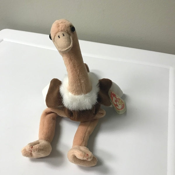 Ty Beanie Baby Stretch the Ostrich 1997