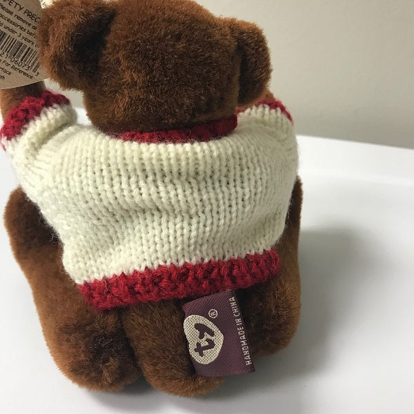 Ty Collectible The Attic Treasures Collection Casanova Bear 1993 back view