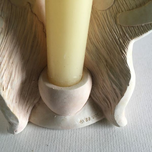 United Designs Candle Lights Angel Pink Candle Holder 1988