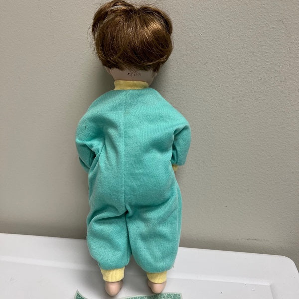 Vintage Ashton Drake Galleries Just Putting it Back Porcelain Doll