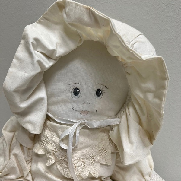 Vintage Handmade Prairie Doll Brush Arbor Doll by Char 1991
