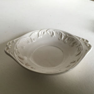 Vintage Napcoware White Provincial Small Dish Basin