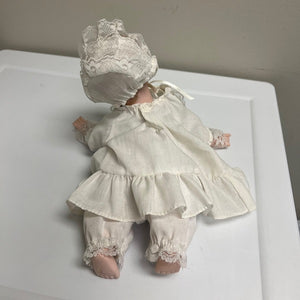 Vintage Porcelain Baby Doll Crawling Baby Position Doll
