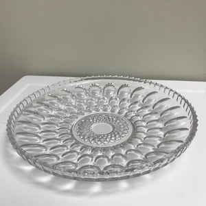 Vintage glass platters best sale
