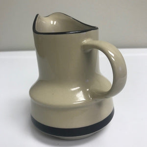 Vintage Sears Freezer To Oven Stoneware Brown Creamer Made in Japan