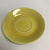 Yellow Saucer Collector Plate 4.5 Inch Dish 