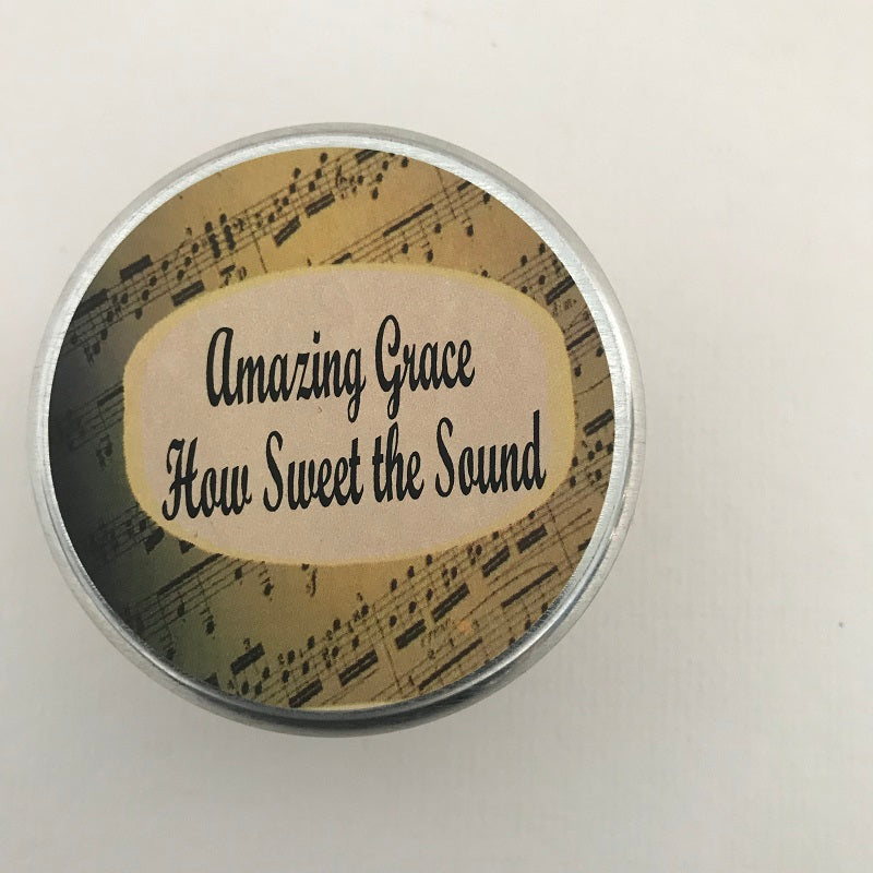 Amazing Grace Wooden Wick Candle | Inspirational Candle-Chickenmash Farm