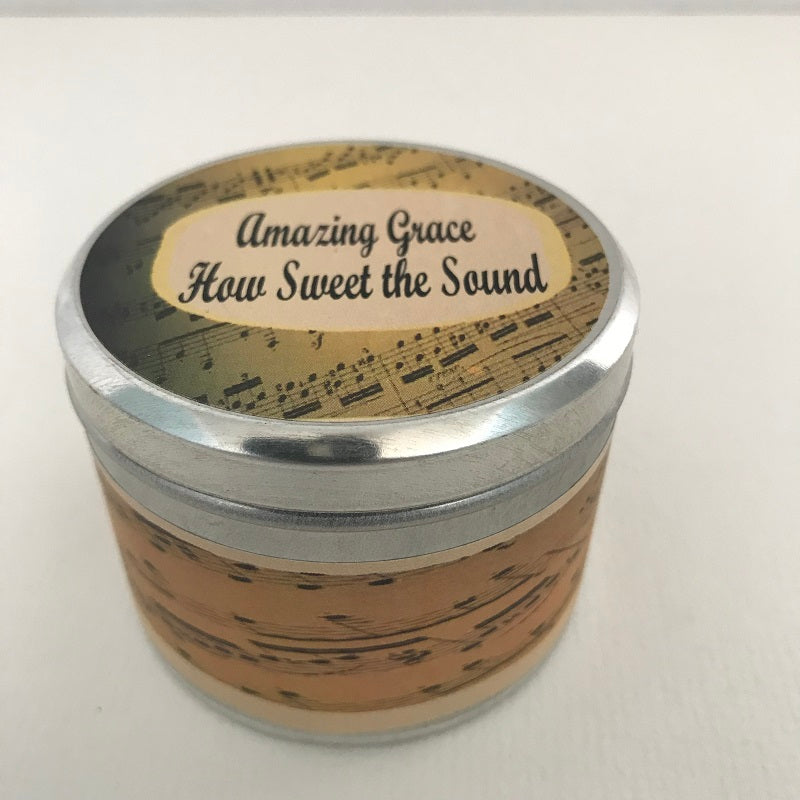 Amazing Grace Wooden Wick Candle | Inspirational Candle-Chickenmash Farm