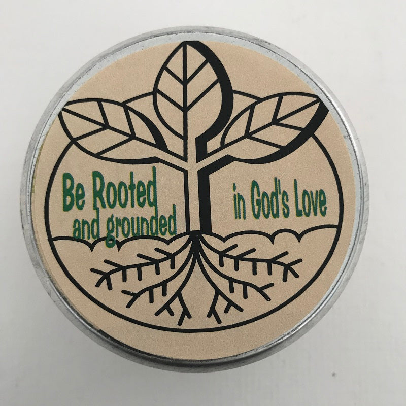 Be Rooted and Grounded In God's Love | Inspirational Candle | Pearberry Scent-Chickenmash Farm