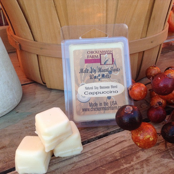 Cappuccino Candle Melts | Melt My Heart Tarts | Wax Melts-Chickenmash Farm