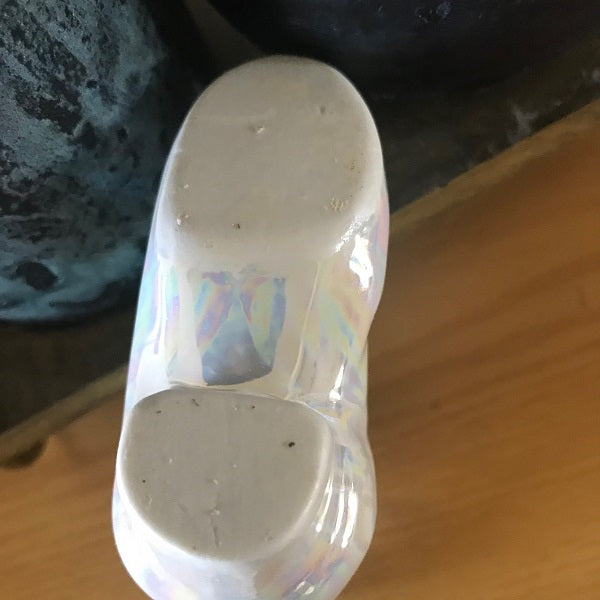 ceramic vintage boot miniature collectible