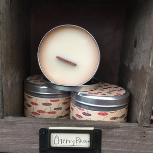 Cherry Float Wood Wick Soy Candle-Chickenmash Farm