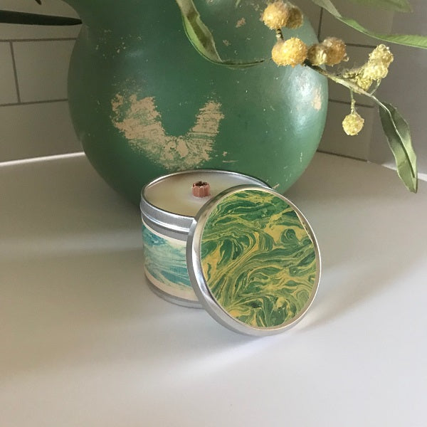 cilantro scented candle