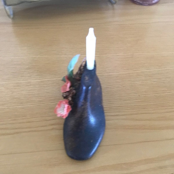 decorative wooden shoe