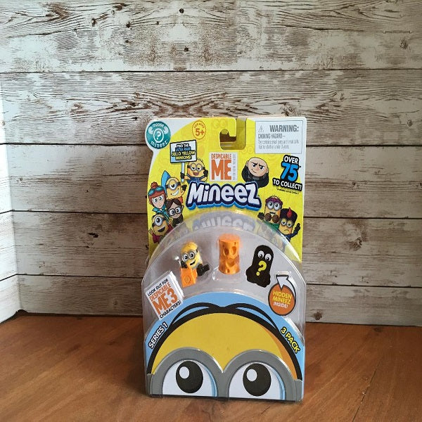 Despicable Me Mineez Series 1 3 Pack Minions Sealed - Chickenmash Farm