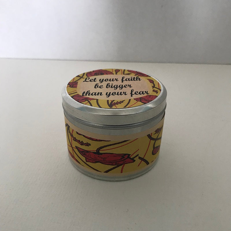 Let Your Faith Be Bigger Than Your Fear | Amazing Grace Candle-Chickenmash Farm